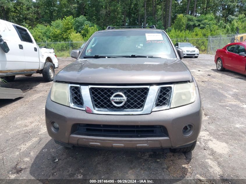 2008 Nissan Pathfinder Se VIN: 5N1AR18U68C608313 Lot: 39746495