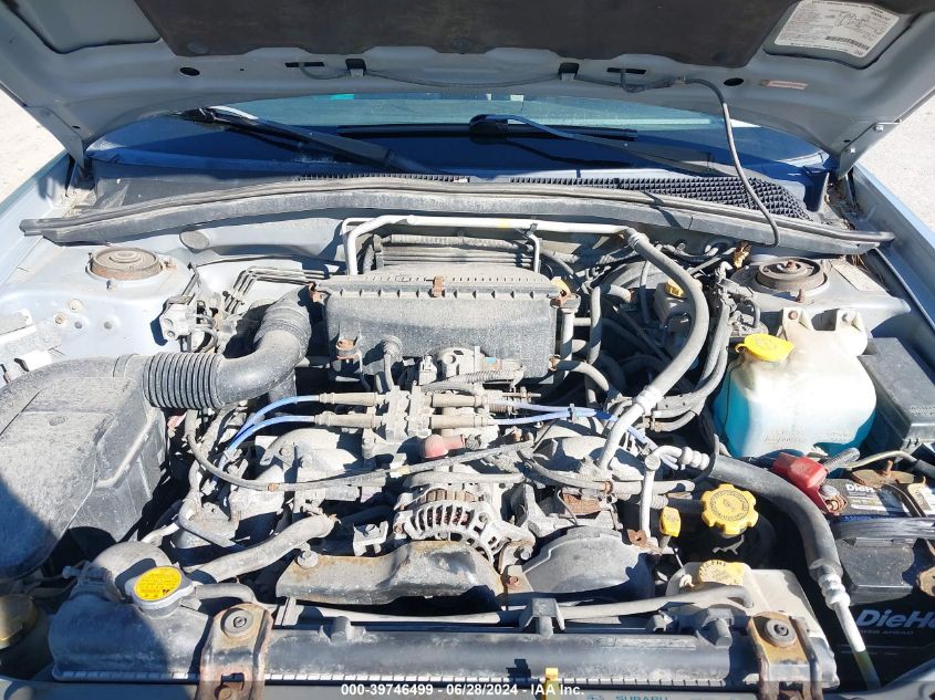 2003 Subaru Forester 2.5X VIN: JF1SG636X3G743631 Lot: 39746499