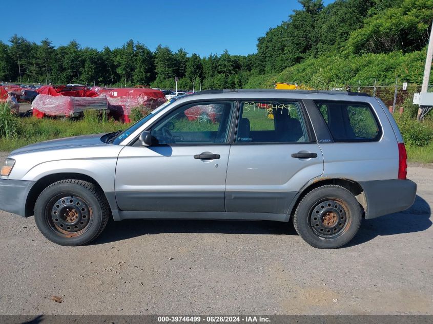 2003 Subaru Forester 2.5X VIN: JF1SG636X3G743631 Lot: 39746499