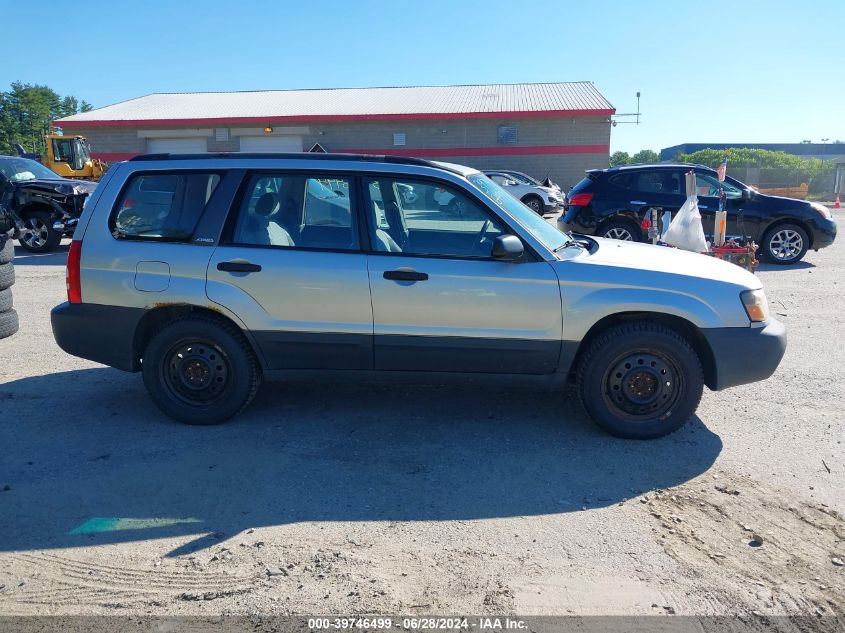 2003 Subaru Forester 2.5X VIN: JF1SG636X3G743631 Lot: 39746499