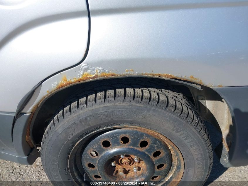 2003 Subaru Forester 2.5X VIN: JF1SG636X3G743631 Lot: 39746499