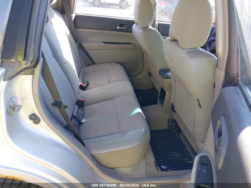 2003 Subaru Forester 2.5X VIN: JF1SG636X3G743631 Lot: 39746499