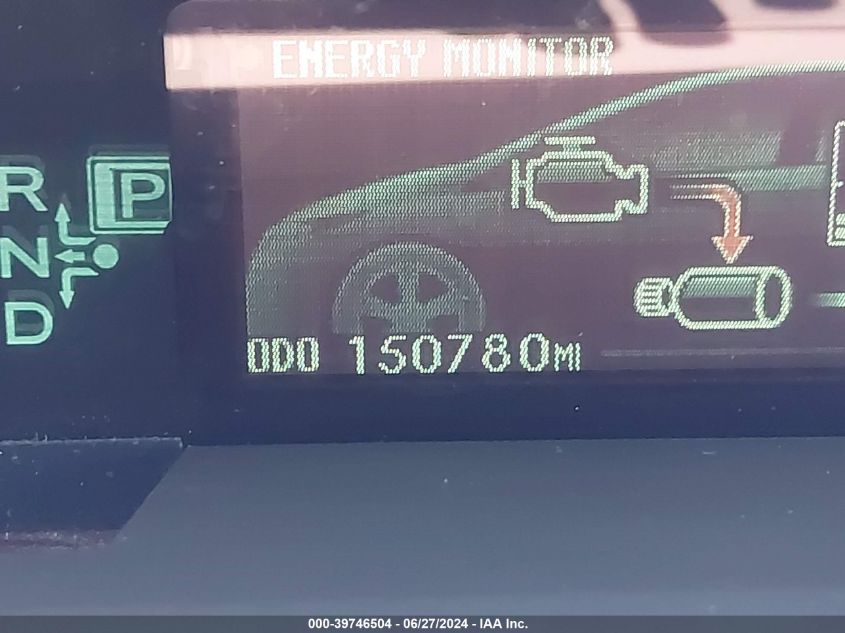 2012 Toyota Prius Two VIN: JTDKN3DUXC5511229 Lot: 39746504