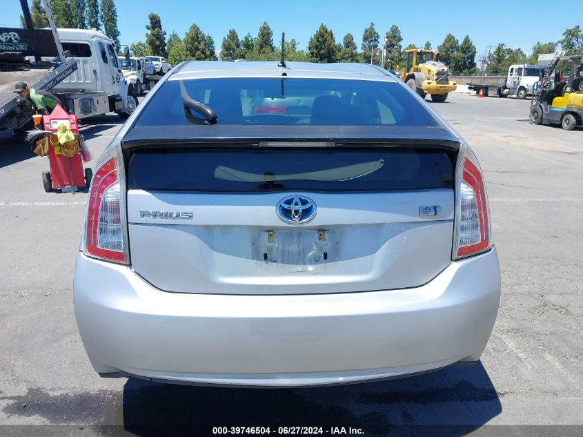 2012 Toyota Prius Two VIN: JTDKN3DUXC5511229 Lot: 39746504
