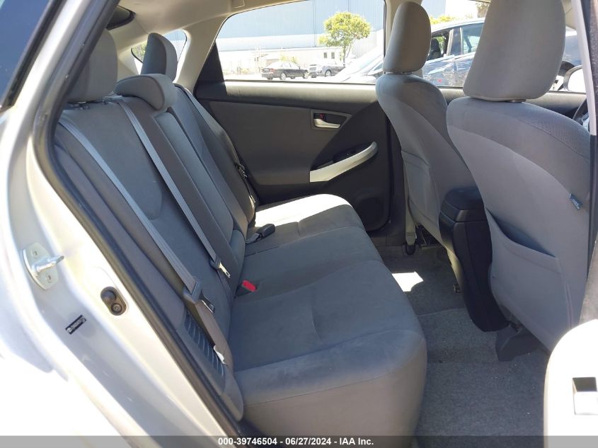 2012 Toyota Prius Two VIN: JTDKN3DUXC5511229 Lot: 39746504