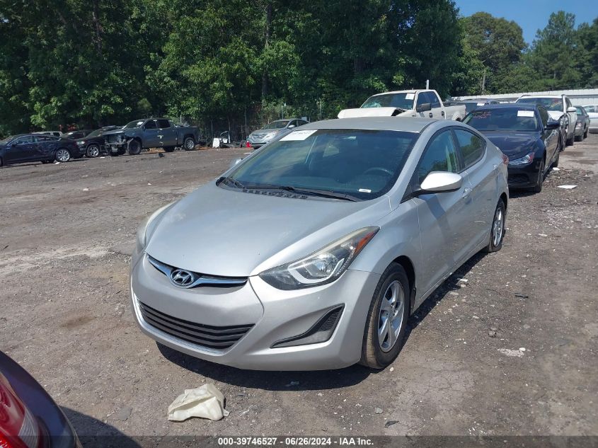 5NPDH4AE0FH557675 | 2015 HYUNDAI ELANTRA