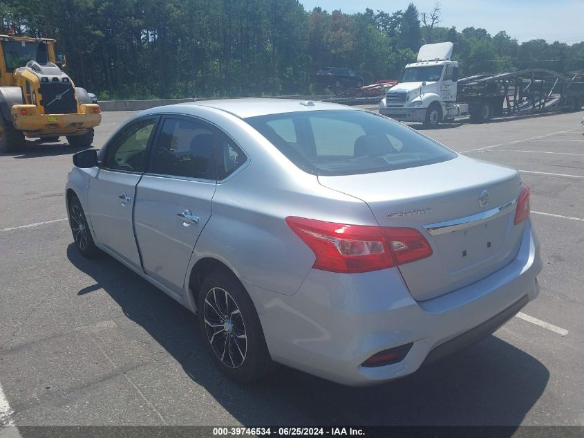 3N1AB7AP0KY289606 | 2019 NISSAN SENTRA