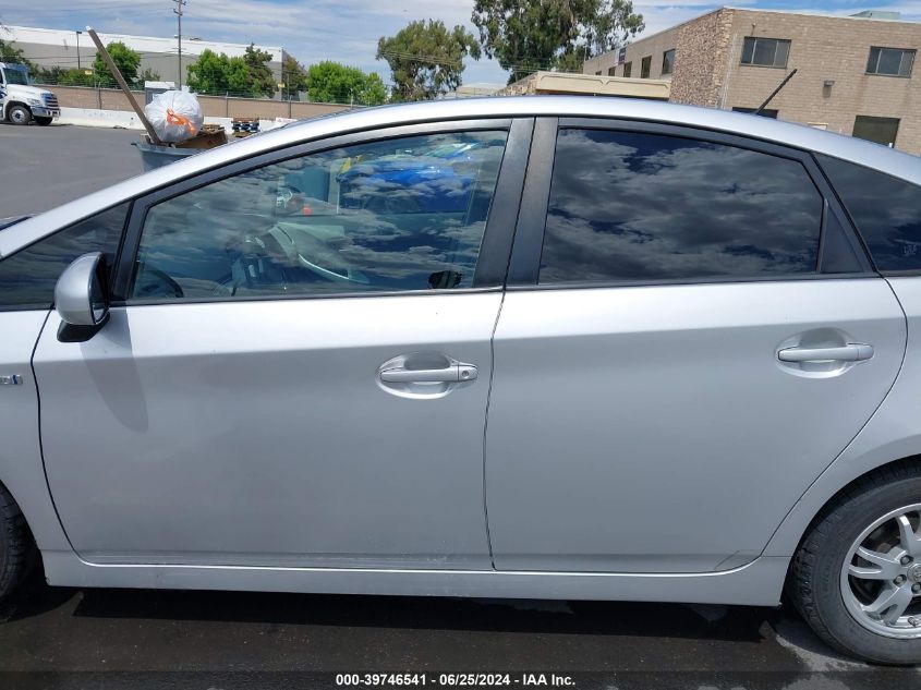 2011 Toyota Prius Two VIN: JTDKN3DU5B0282793 Lot: 39746541