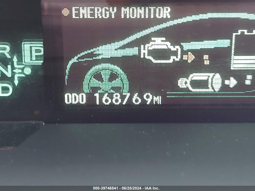 2011 Toyota Prius Two VIN: JTDKN3DU5B0282793 Lot: 39746541