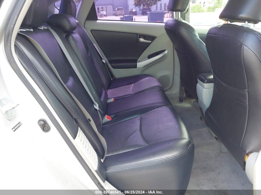 2011 Toyota Prius Two VIN: JTDKN3DU5B0282793 Lot: 39746541