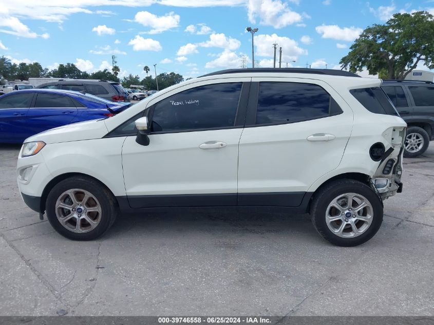 2019 Ford Ecosport Se VIN: MAJ3S2GE8KC288118 Lot: 39746558