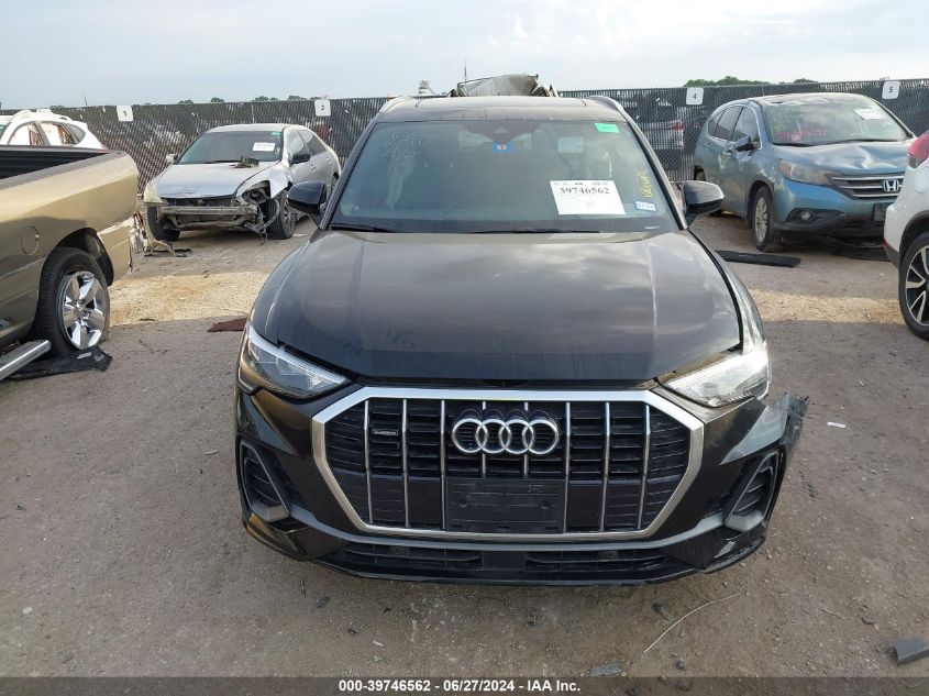 2020 Audi Q3 Premium 45 Tfsi S Line Quattro Tiptronic VIN: WA1DECF30L1103997 Lot: 39746562