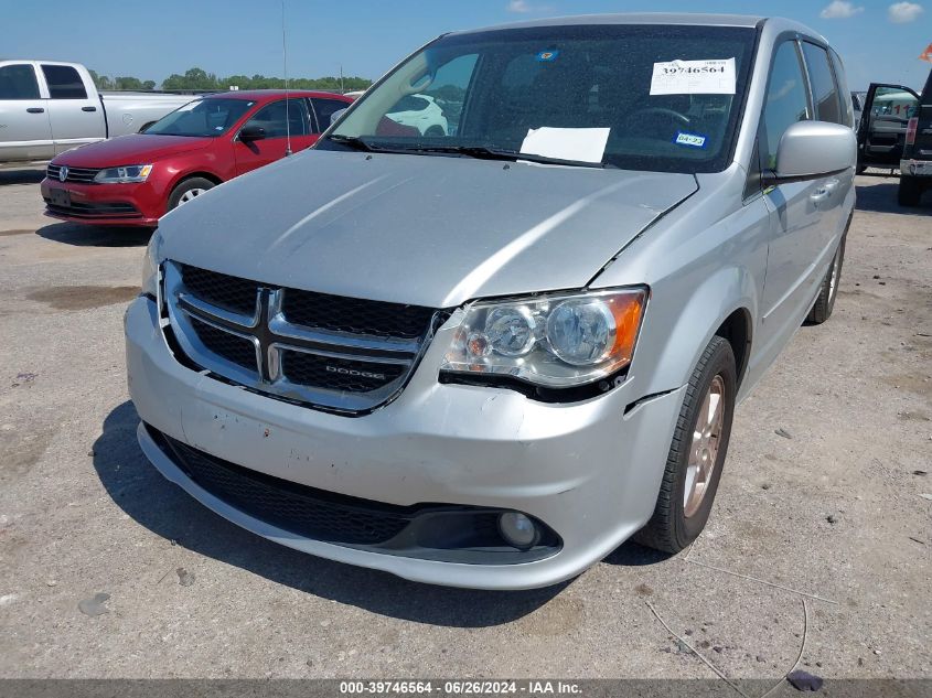 2012 Dodge Grand Caravan Crew VIN: 2C4RDGDG2CR215725 Lot: 39746564