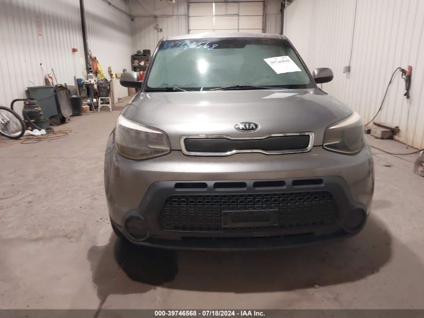 2014 Kia Soul VIN: KNDJN2A29E7096081 Lot: 39746568