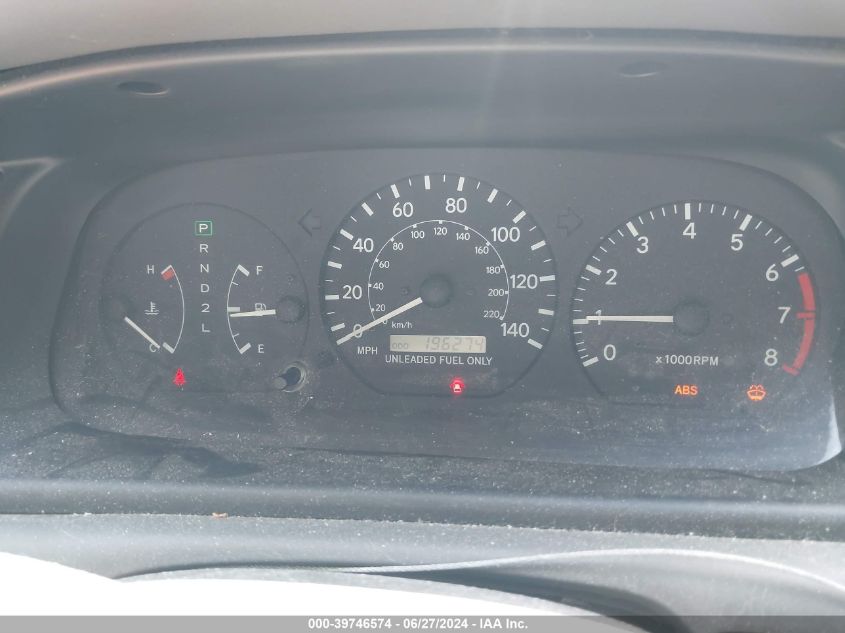 4T1BG22K2WU311439 | 1998 TOYOTA CAMRY