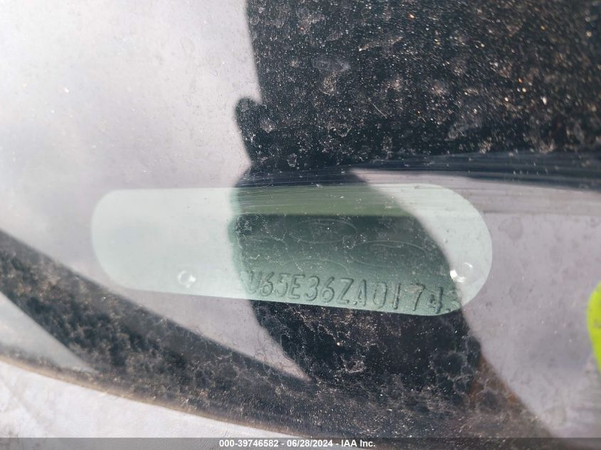 2006 Ford Explorer Limited VIN: 1FMEU65E36ZA01743 Lot: 39746582