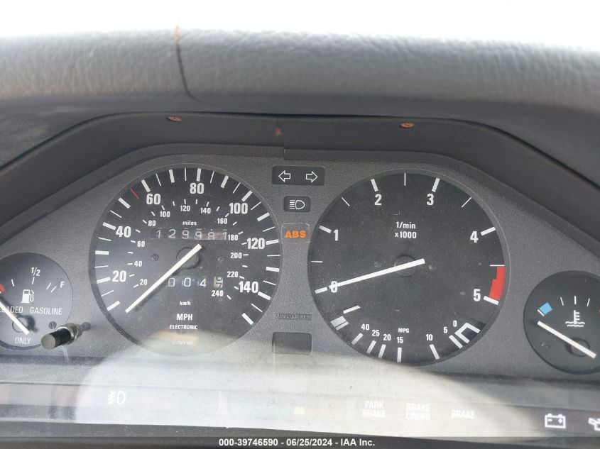 1986 BMW 325 E Automatic VIN: WBAAB6402G1214419 Lot: 39746590