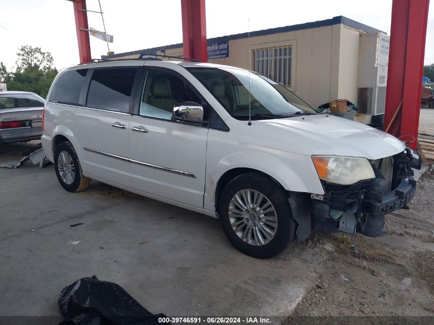 2C4RC1GGXCR106571 2012 Chrysler Town & Country Limited