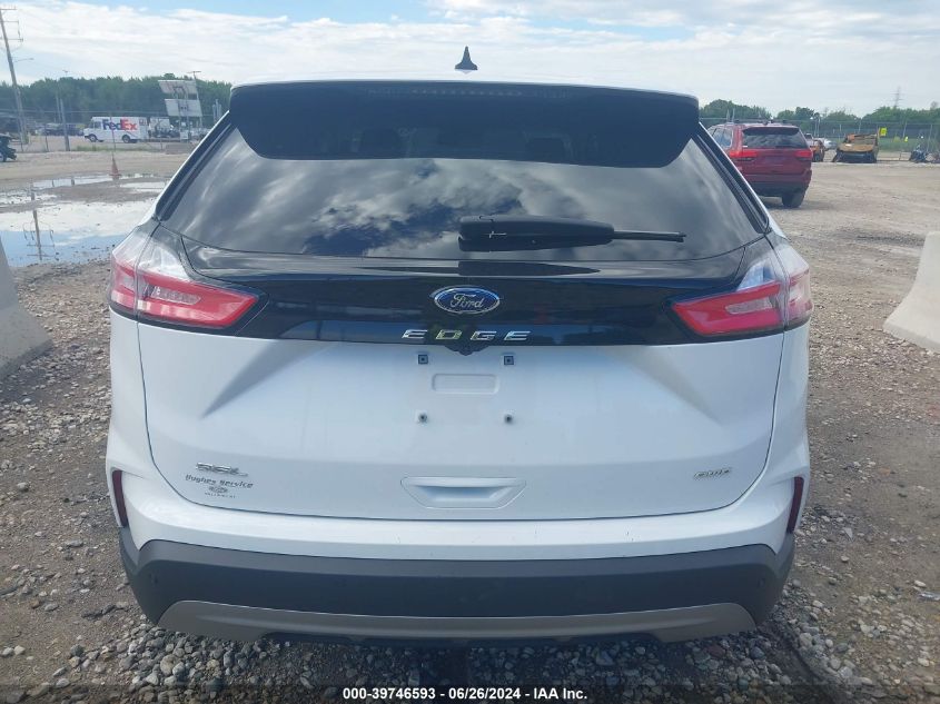 2021 Ford Edge Sel VIN: 2FMPK4J96MBA48406 Lot: 39746593