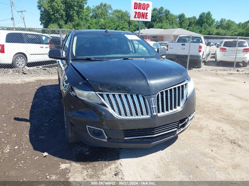 2011 Lincoln Mkx VIN: 2LMDJ8JK6BBJ09562 Lot: 39746602