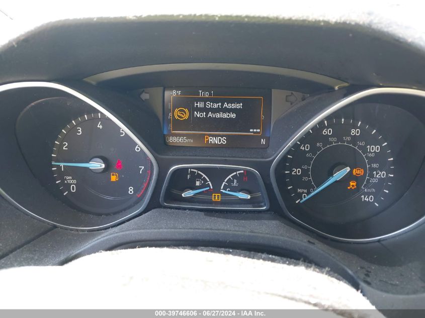 2017 Ford Focus Sel VIN: 1FADP3H29HL249689 Lot: 39746606