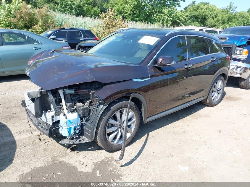 2020 Infiniti Qx50 Luxe Awd VIN: 3PCAJ5M30LF103444 Lot: 39746620
