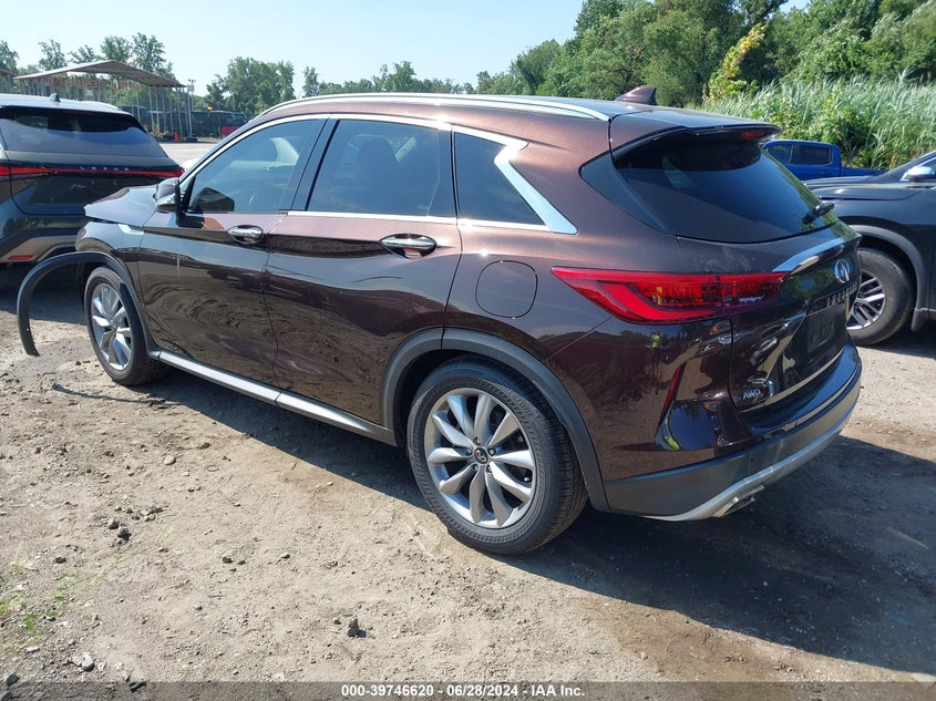 2020 Infiniti Qx50 Luxe Awd VIN: 3PCAJ5M30LF103444 Lot: 39746620