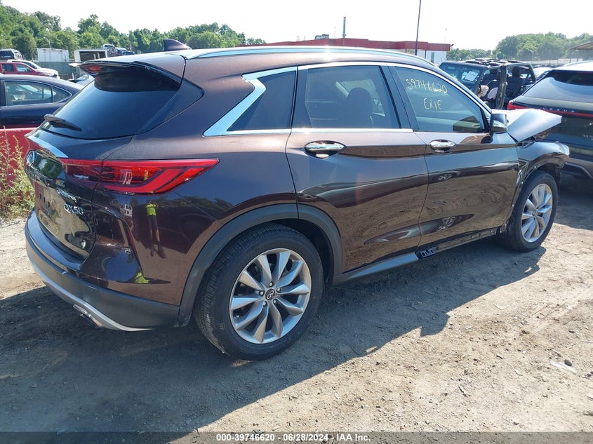 2020 Infiniti Qx50 Luxe Awd VIN: 3PCAJ5M30LF103444 Lot: 39746620