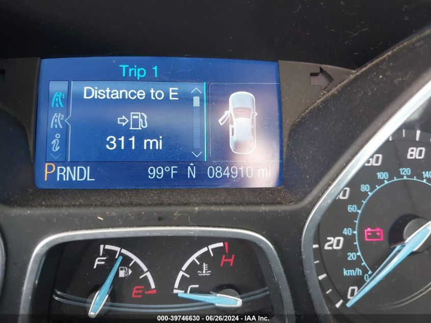 2013 Ford Focus Se VIN: 1FADP3F29DL294970 Lot: 39746630