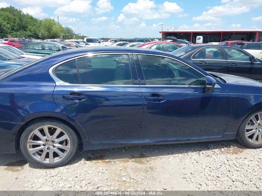 2013 Lexus Gs 350 VIN: JTHBE1BLXD5010100 Lot: 39746635