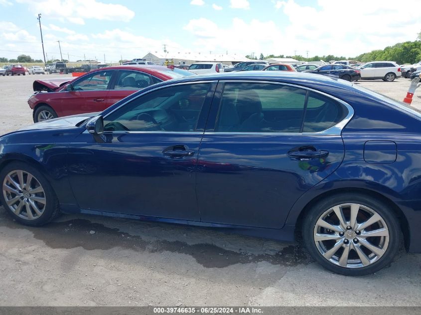 2013 Lexus Gs 350 VIN: JTHBE1BLXD5010100 Lot: 39746635