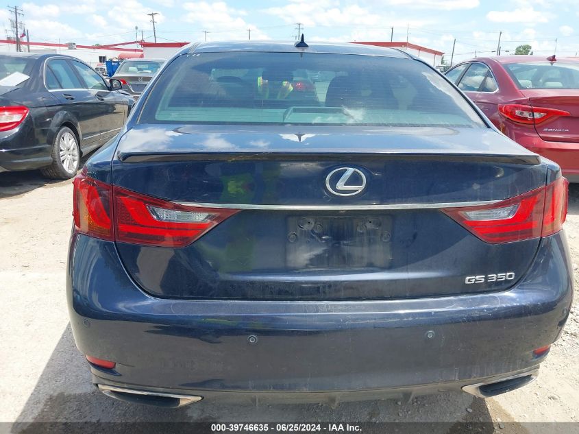 2013 Lexus Gs 350 VIN: JTHBE1BLXD5010100 Lot: 39746635