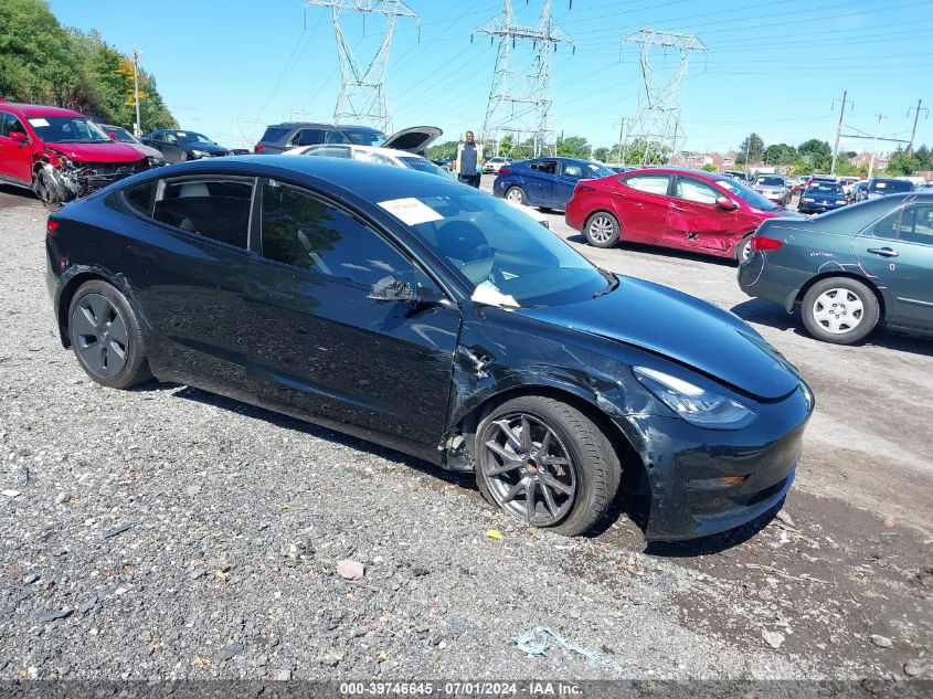 2021 TESLA MODEL 3 - 5YJ3E1EA2MF856820