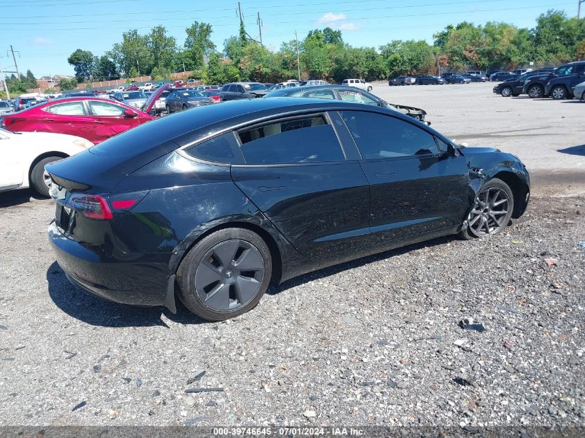 2021 TESLA MODEL 3 - 5YJ3E1EA2MF856820