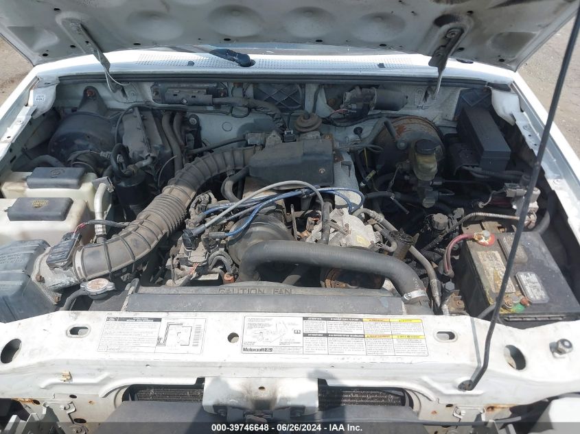 2000 Ford Ranger Xl/Xlt VIN: 1FTYR10C7YTB19537 Lot: 39746648