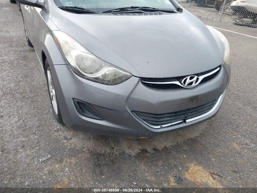 2013 Hyundai Elantra Gls VIN: 5NPDH4AE5DH393692 Lot: 39746659