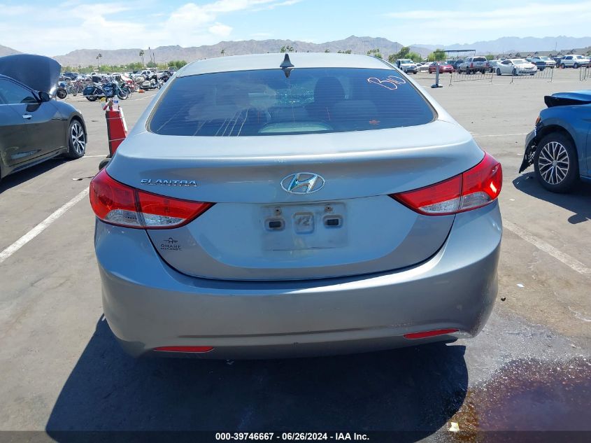 2013 Hyundai Elantra Gls VIN: KMHDH4AE3DU498085 Lot: 39746667