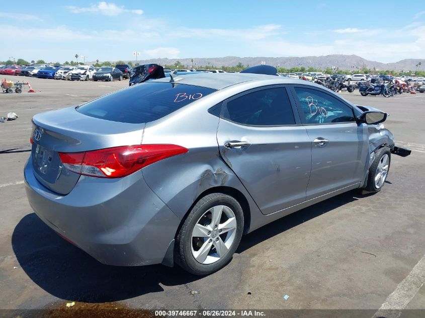 2013 Hyundai Elantra Gls VIN: KMHDH4AE3DU498085 Lot: 39746667