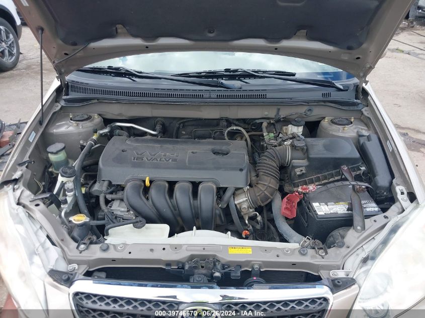 2005 Toyota Corolla Le VIN: 1NXBR32E75Z485483 Lot: 39746670