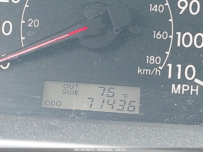 2005 Toyota Corolla Le VIN: 1NXBR32E75Z485483 Lot: 39746670