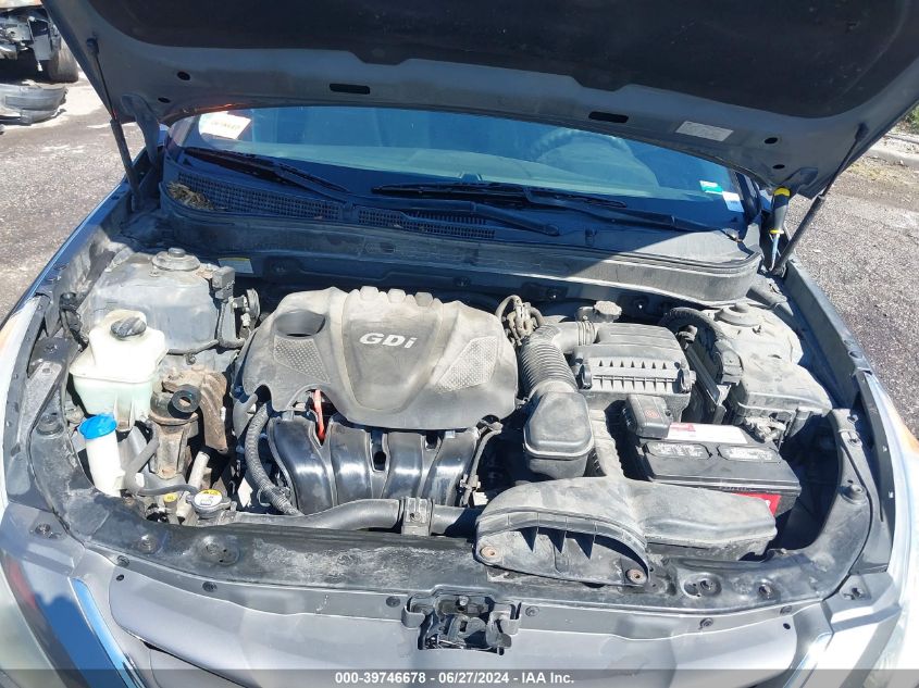 2013 Hyundai Sonata Gls VIN: 5NPEB4AC1DH677048 Lot: 39746678