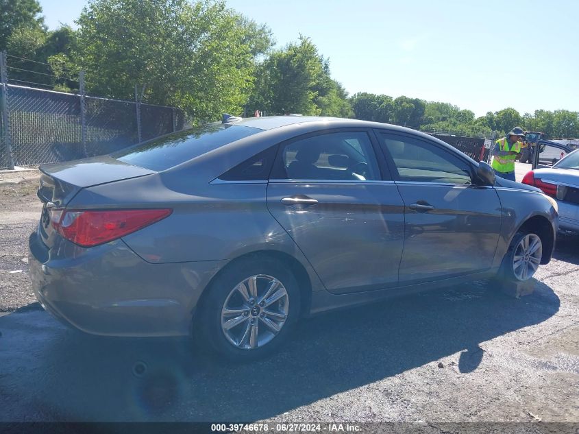 2013 Hyundai Sonata Gls VIN: 5NPEB4AC1DH677048 Lot: 39746678