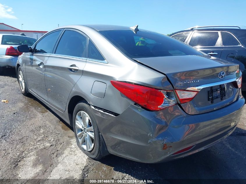 2013 Hyundai Sonata Gls VIN: 5NPEB4AC1DH677048 Lot: 39746678