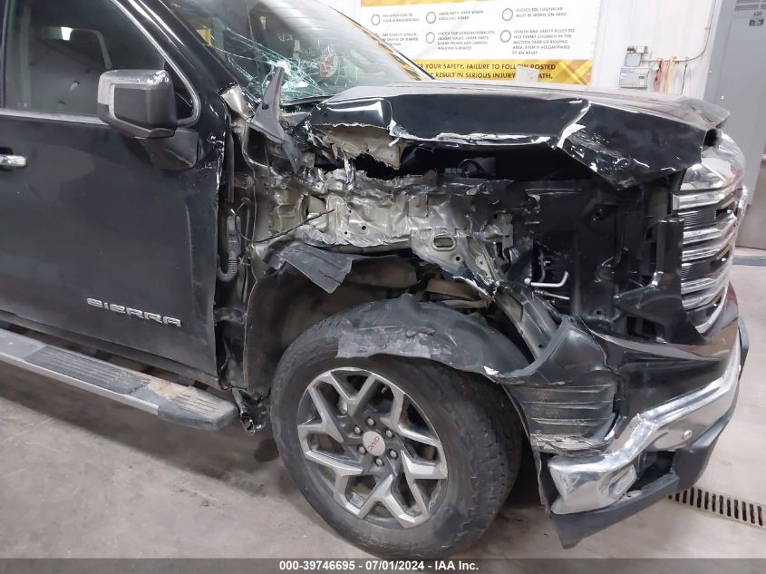 2022 GMC Sierra 1500 4Wd Short Box Slt VIN: 3GTUUDED9NG636041 Lot: 39746695