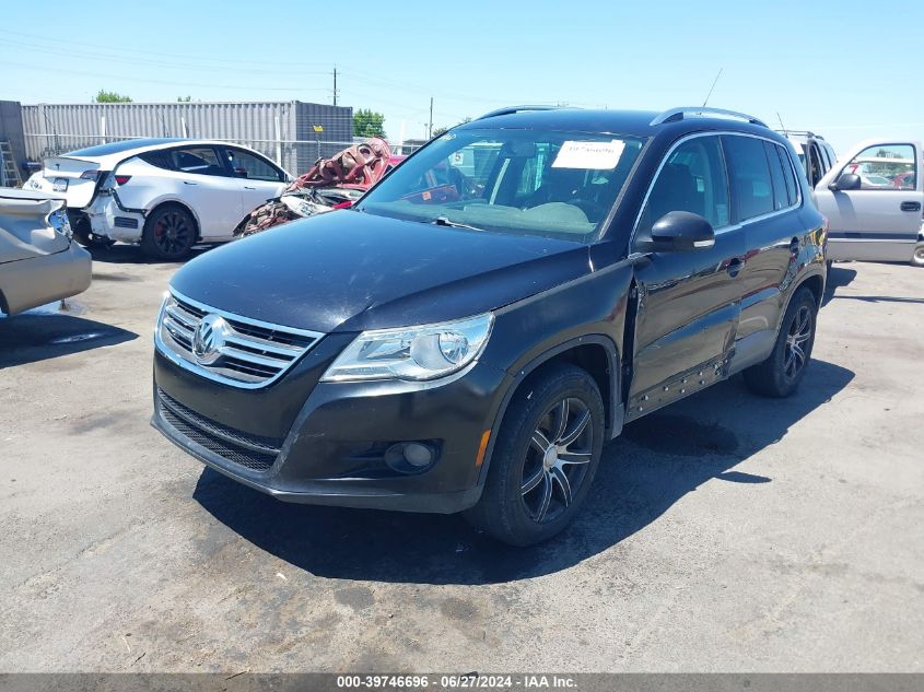 2011 Volkswagen Tiguan Se VIN: WVGAV7AX8BW544266 Lot: 39746696