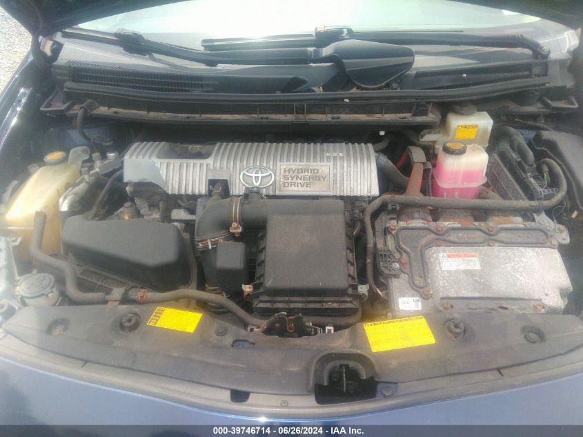 2012 Toyota Prius Three VIN: JTDKN3DU1C1602073 Lot: 39746714