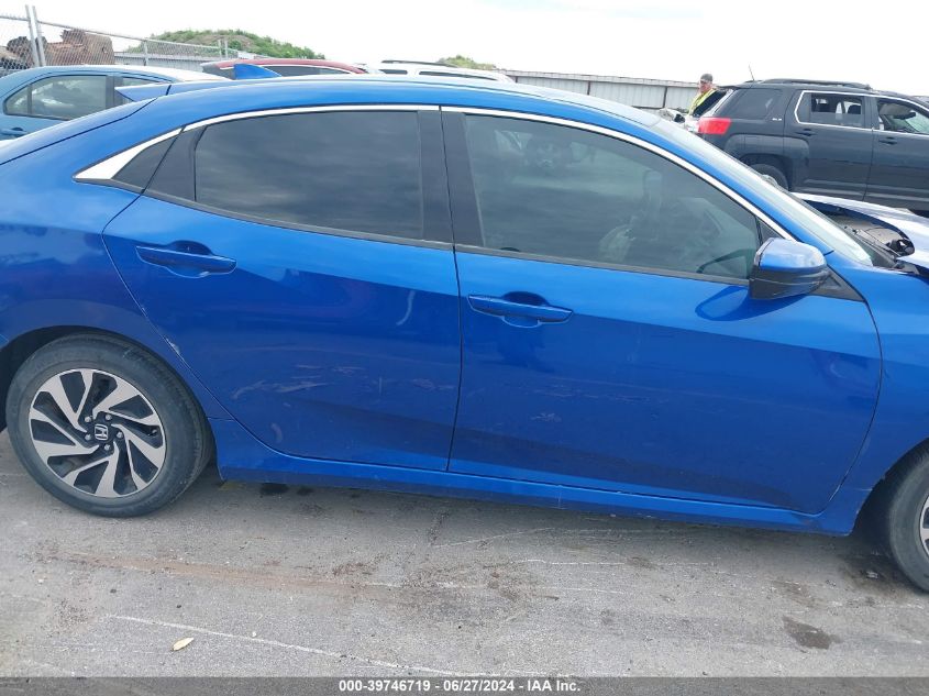 2018 Honda Civic Lx VIN: SHHFK7H28JU427530 Lot: 39746719