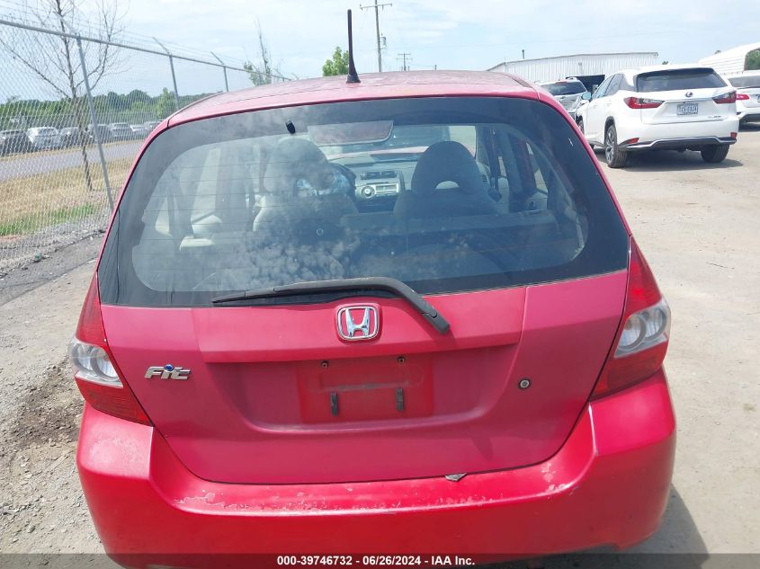 2007 Honda Fit VIN: JHMGD384X7S061137 Lot: 39746732