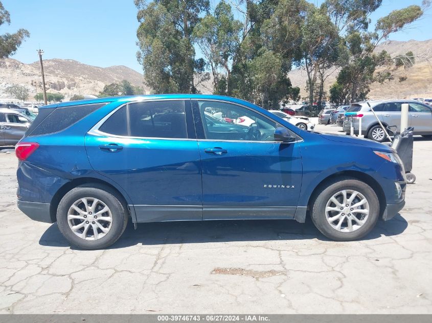 2020 Chevrolet Equinox Fwd Lt 1.5L Turbo VIN: 2GNAXKEV0L6178896 Lot: 39746743