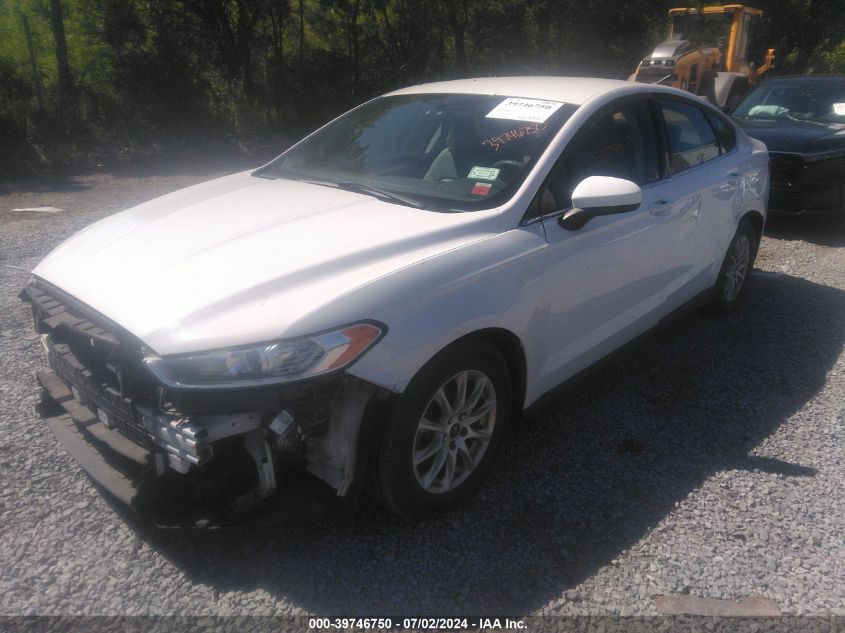 2015 FORD FUSION S - 3FA6P0G75FR193902